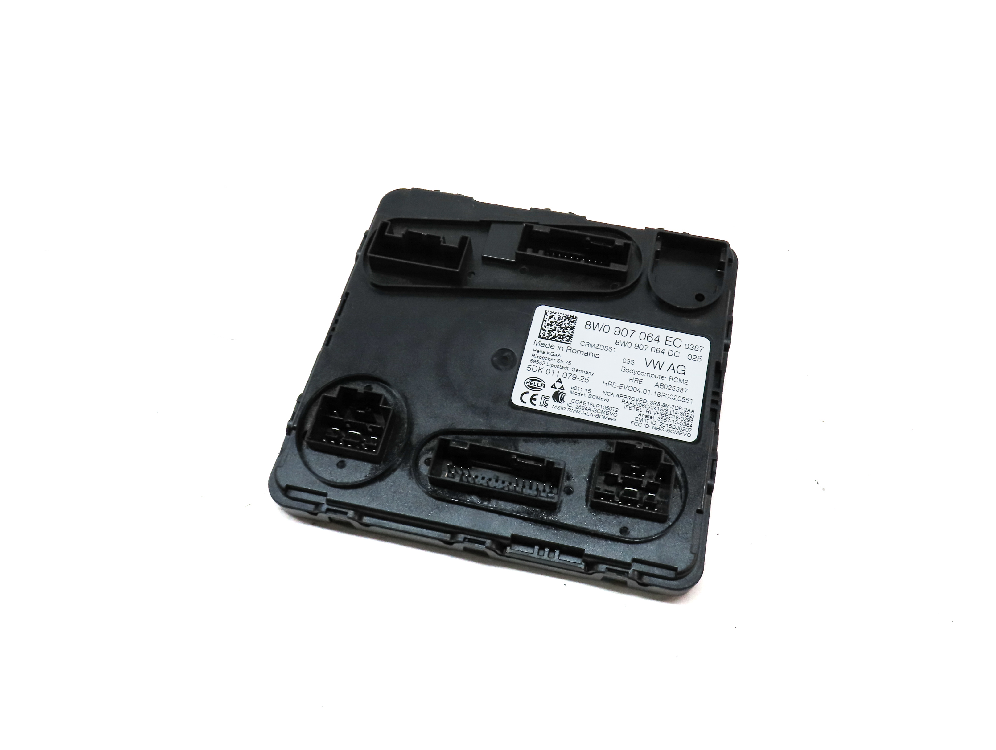 2017-2019 AUDI A4 ALLROAD (B9 8W) BODY CONTROL MODULE COMPUTER — exact item pictured